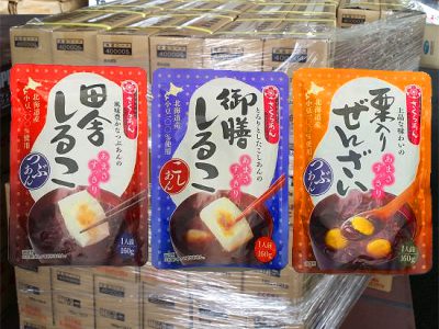 【商品】谷尾の「おしるこ・ぜんざい」パウチ160gが売れてます!