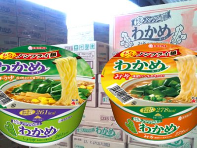 【新製品】「エースコック わかめラーメン(ノンフライ麺)」発売