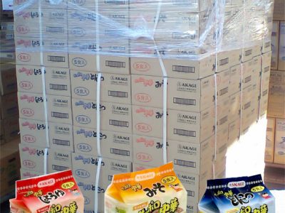 大黒食品 アカギ袋麺3種類 入荷しました