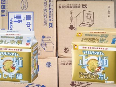 【新製品】マルちゃん「正麺 冷し中華ごまだれ」を仕入れました