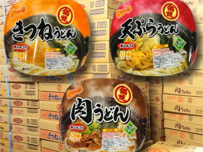 【冬商品】金ちゃん亭「鍋焼うどん」の初荷