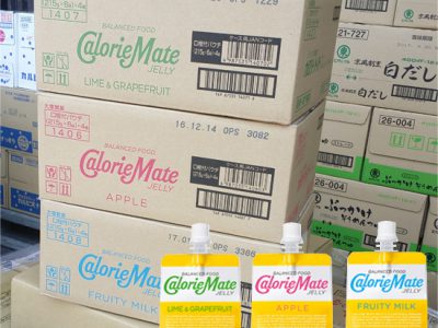 【リニューアルと新製品】カロリーメートゼリー3品