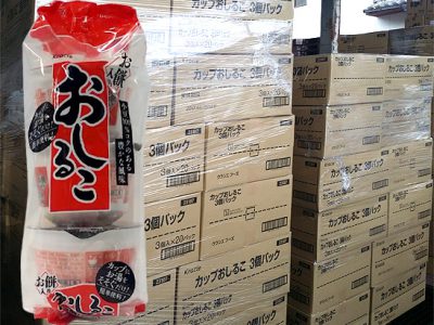 【冬商品】「カップおしるこ」今シーズン初入荷