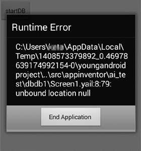 【AppInventor2+FusionTable】あれ、この仕様ではハンディーは作れないな!