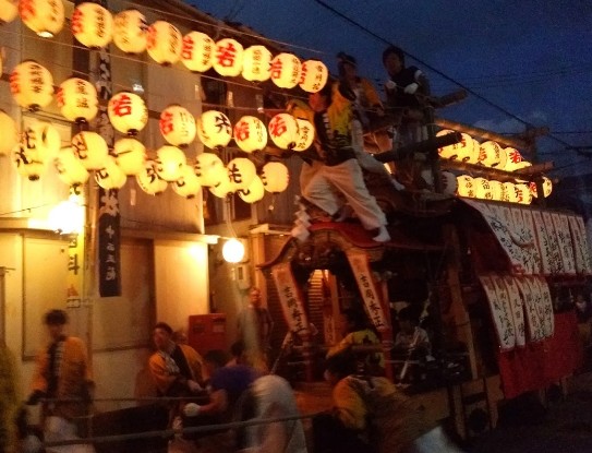 20161002橘町だんじり祭り