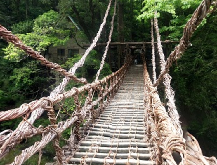 祖谷のかずら橋