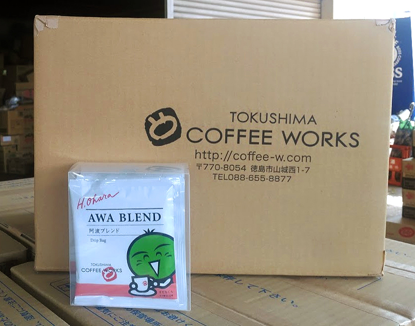 20180315コーヒーワークス「阿波ブレンド」drip pack coffee