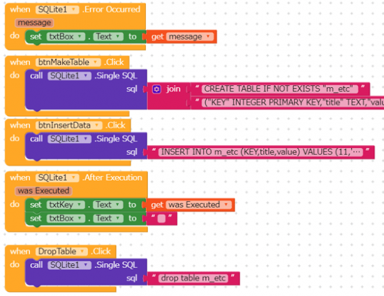 Makeroidを使ってみました。ハンディーターミナルアプリ作れるかな？