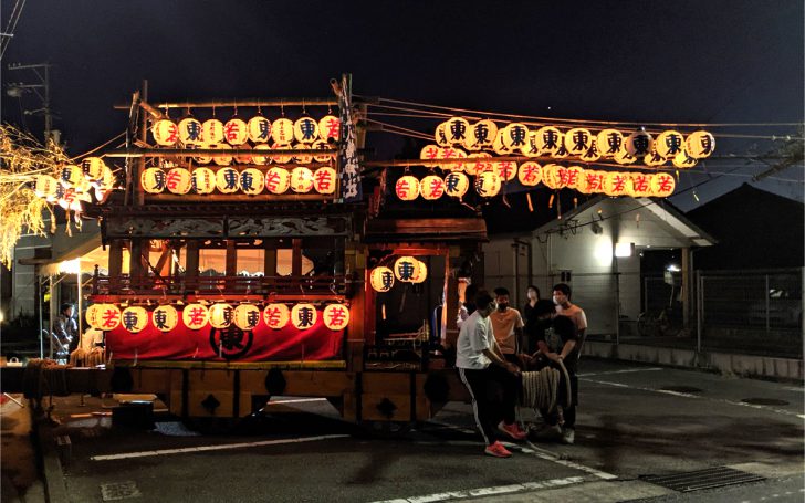 2021年、橘「だんじり祭り」は「だんじりの展示」だけ