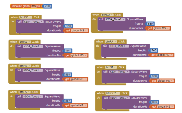 App Inventor Extension: Tone Generator