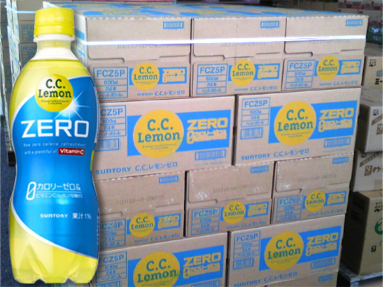 【新製品】サントリー　C.C.Lemon ZERO入荷しました