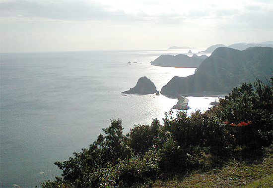 徳島県南の海岸線