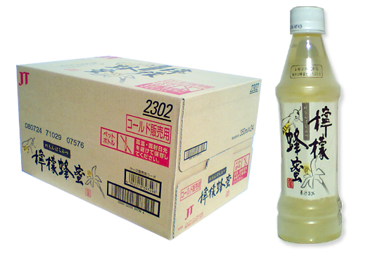 「ＪＴ　檸檬蜂蜜（レモンはちみつ）３５０ml」入荷しました