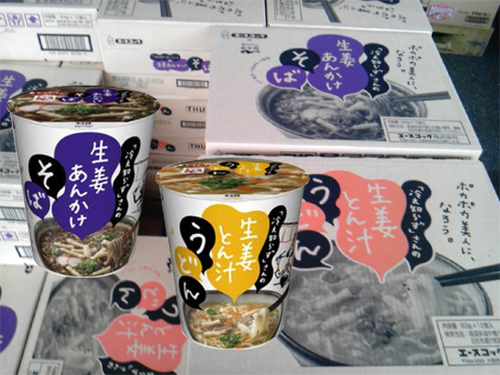 【新製品】エースコックと永谷園のコラボ商品「冷え知らずさん」カップ麺