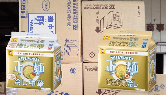 【新製品】マルちゃん「正麺 冷し中華ごまだれ」を仕入れました