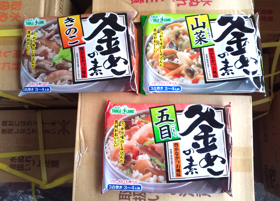 【秋冬商品】丸善食品の釜めしの素を仕入れました